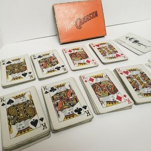 Vintage Hamilton Canasta Cards 2 Sets Complete